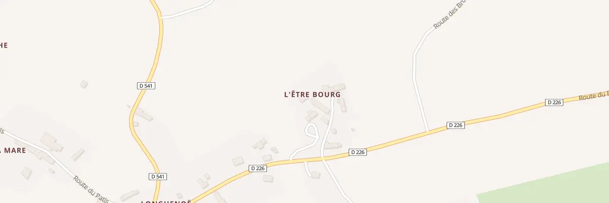 Plan du 3 Imp de l’Être Bourg à L’Orée-d’Écouves