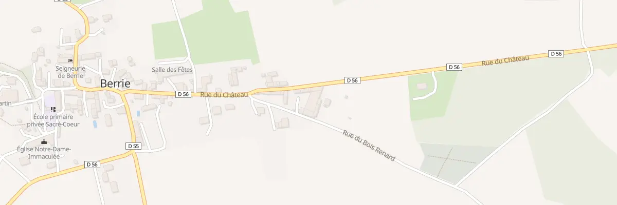 Plan du 5119 Rue du Bois Renard à Berrie