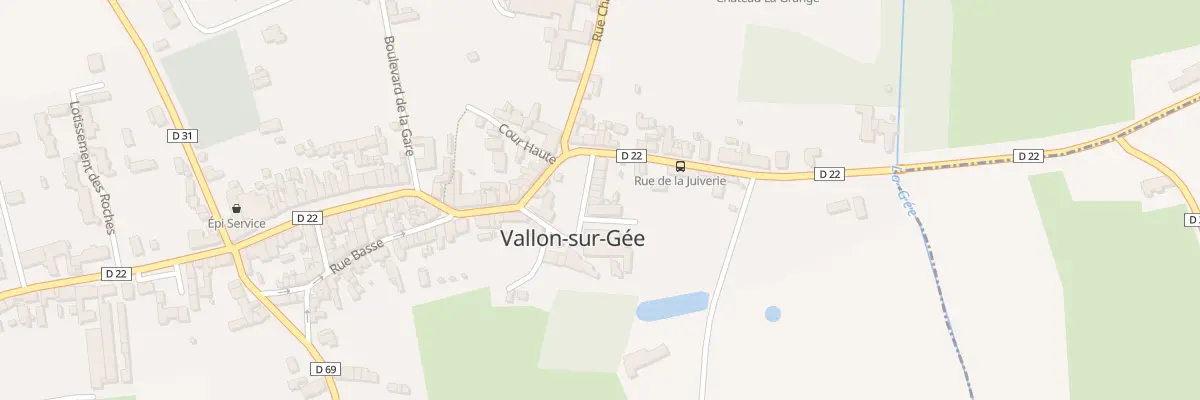 Plan du 3 Rue Abbé Pierre Paris à Vallon-sur-Gée