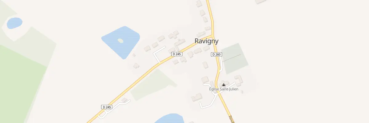 Plan du 89 Rte de Champfrémont à Ravigny
