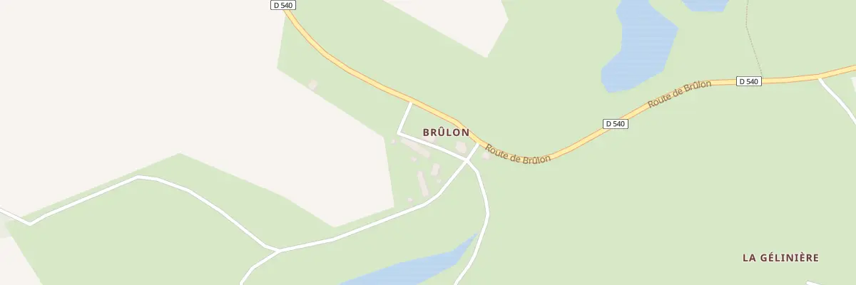 Plan du 1 Imp de Brûlon à Rouperroux