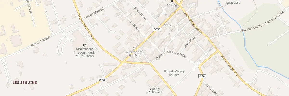 Plan du 189 Av Jean Monnet à Rouillac
