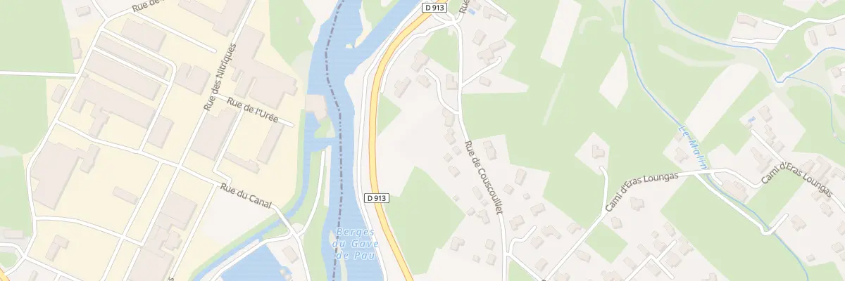 Plan du 31 Rue de Couscouillet à Villelongue