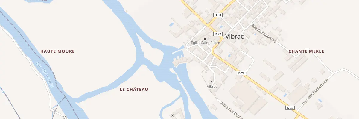 Plan du 14 Rue des Moulins à Vibrac