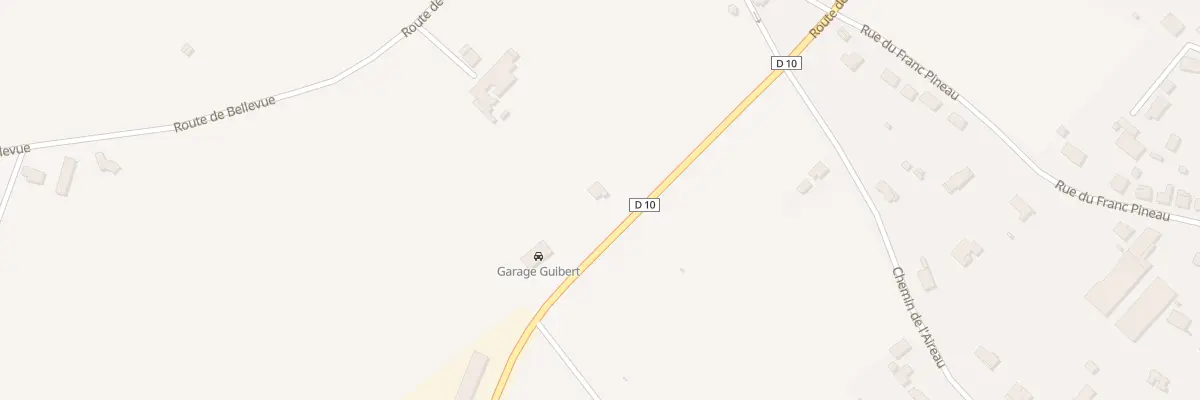 Plan du 400 Rte de Saint Meme à Châteauneuf-sur-Charente