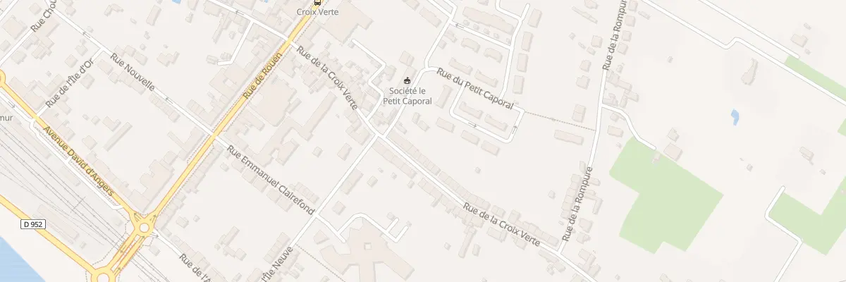 Plan du 50 Rue de la Croix Verte à Saumur