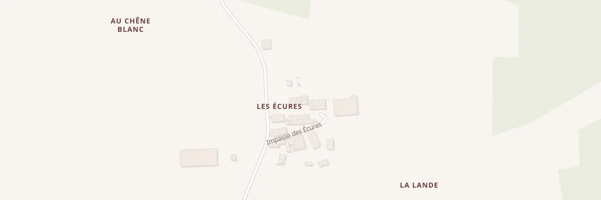 Plan du 5123 Les Ecures à La Genétouze