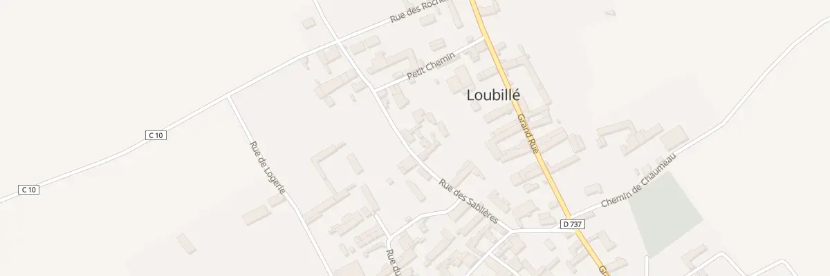 Plan du 9 Rue des Sablieres à Loubillé
