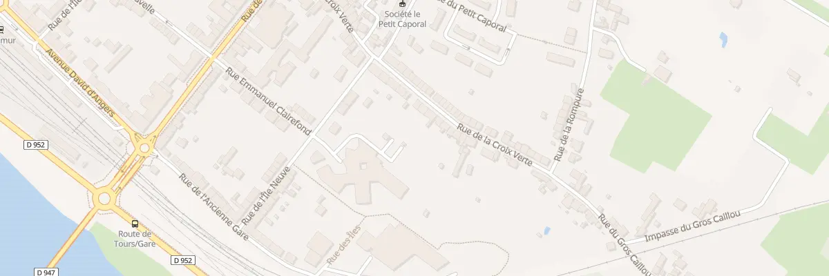 Plan du 17 Rue de la Croix Verte à Saumur