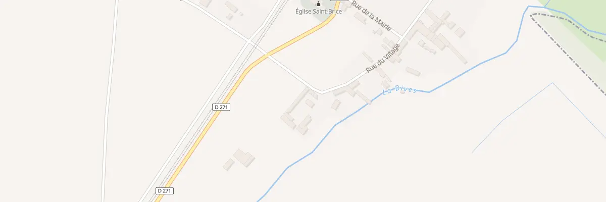 Plan du 1 Rue du Village à Vendeuvre
