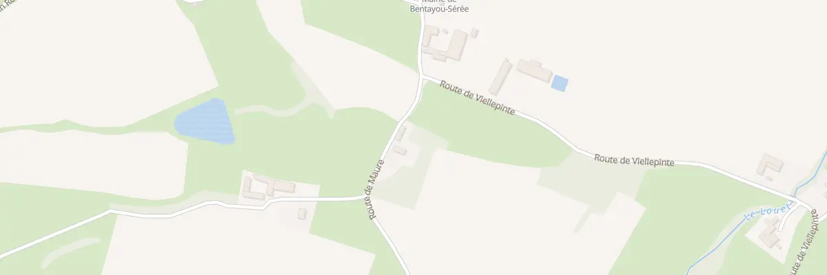 Plan du 5023 Vc de Maure A Vidouze à Bentayou-Sérée