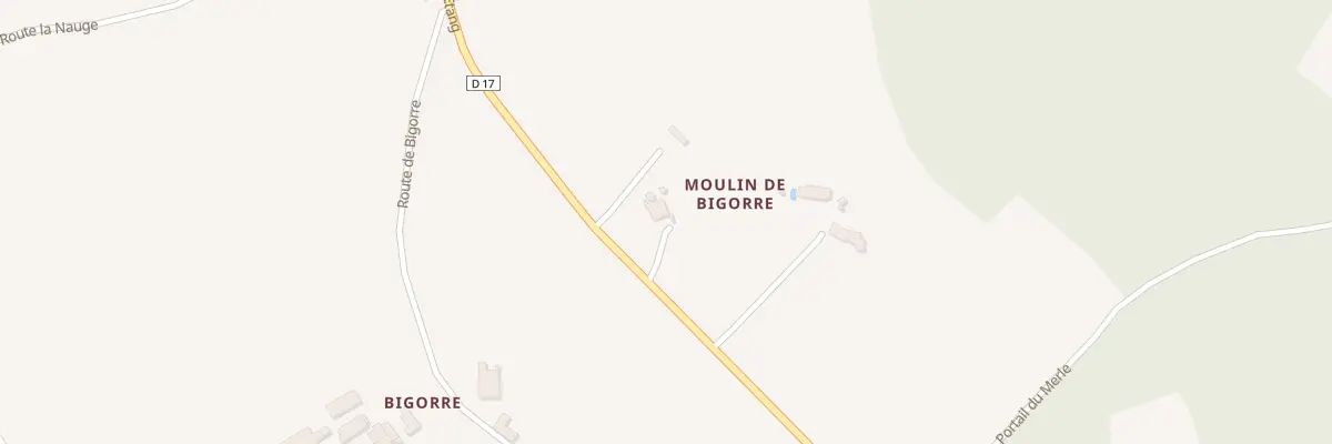 Plan du 52 Moulin de Bigorre à Saint-Genès-de-Castillon