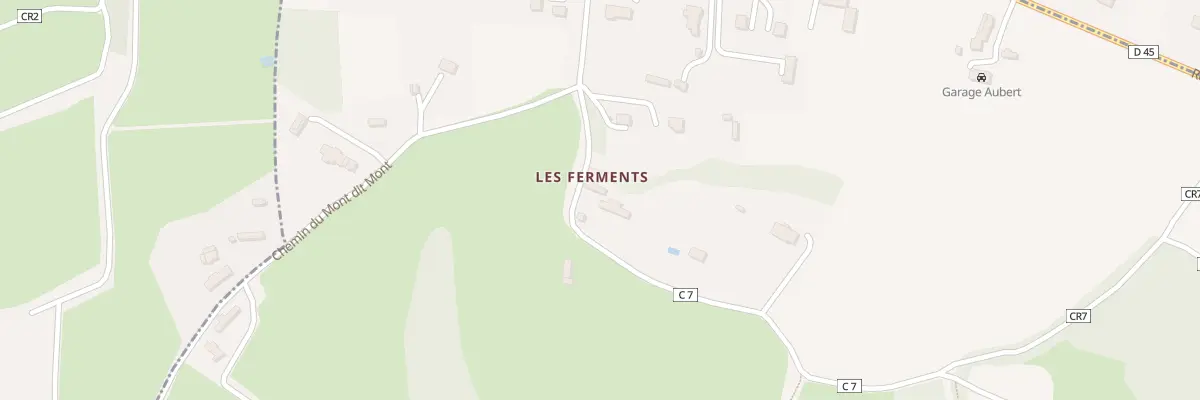 Plan du 291 Che de la Fontaine Crespel à Grangues