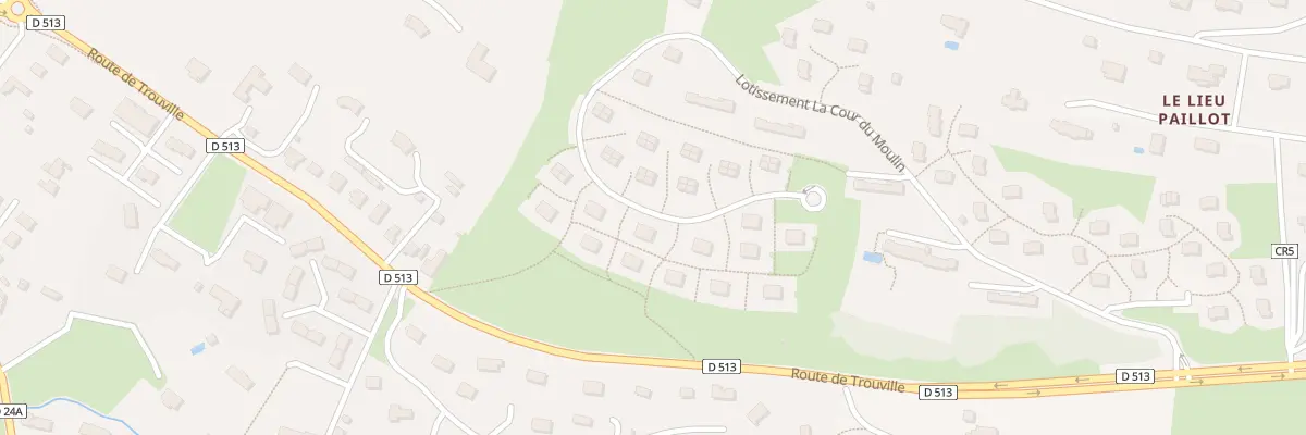 Plan du 9088 Res Les Ducs de Normandie à Houlgate