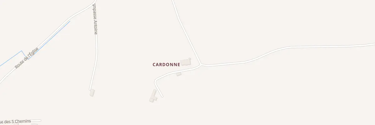 Plan du 31 Cardonne à Floudès