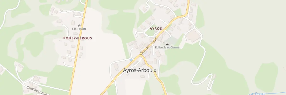 Plan du 3 Cami Dera Hount à Ayros-Arbouix