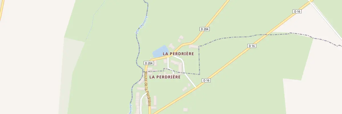 Plan du 6 La Perdrière à Francheville