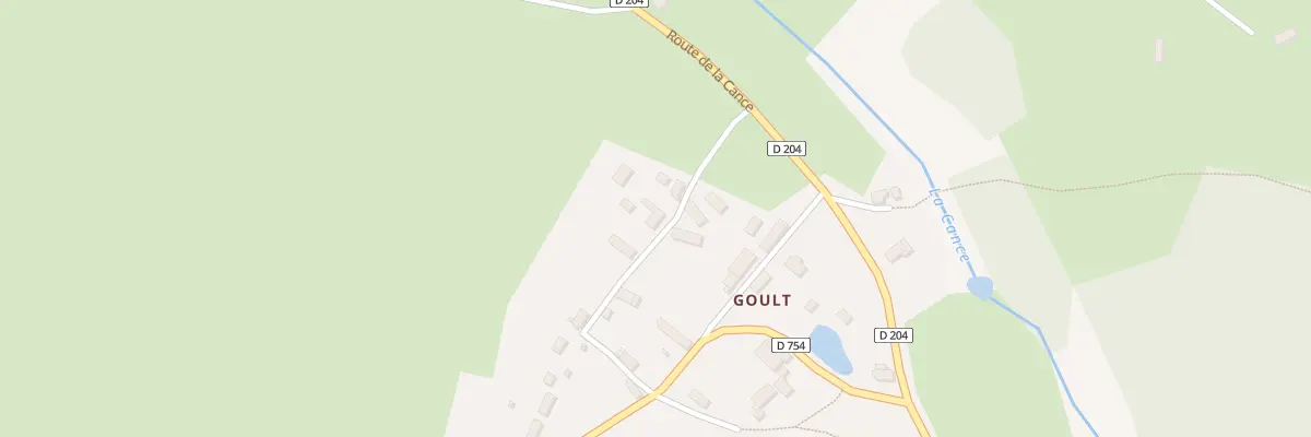 Plan du 36 Goult à La Lande-de-Goult