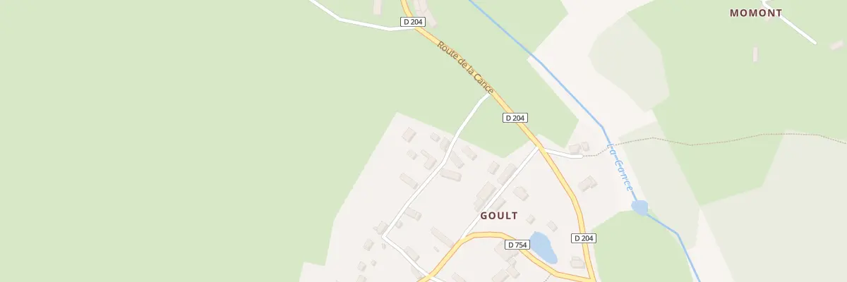Plan du 86 Che de Goult à La Lande-de-Goult