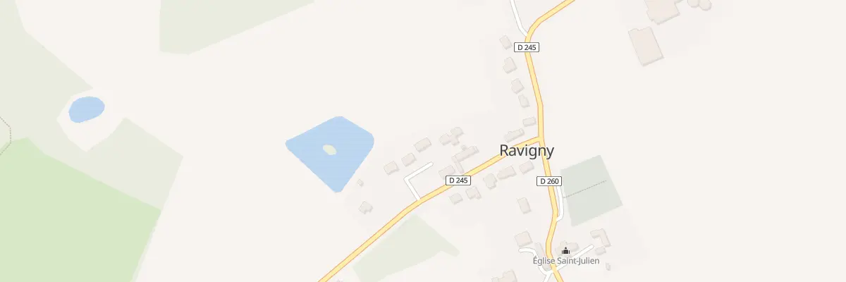 Plan du 61 Imp du Verger à Ravigny
