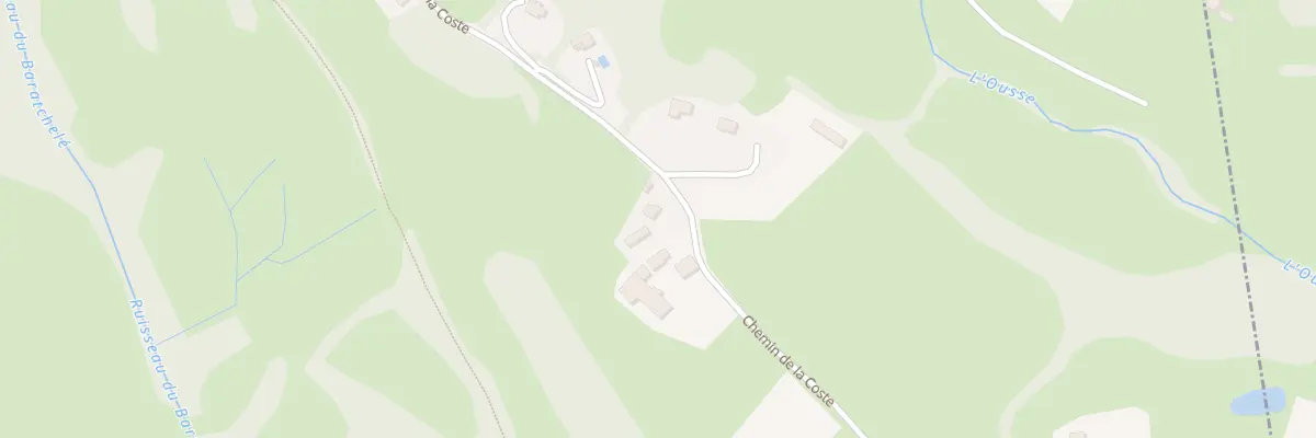 Plan du 28 Che de la Coste à Poueyferré