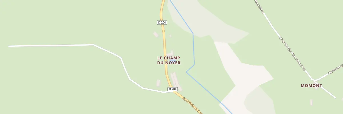 Plan du 4086 Rte de la Cance à La Lande-de-Goult