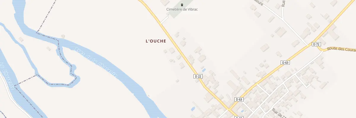 Plan du 19 Rte des Gabariers à Vibrac