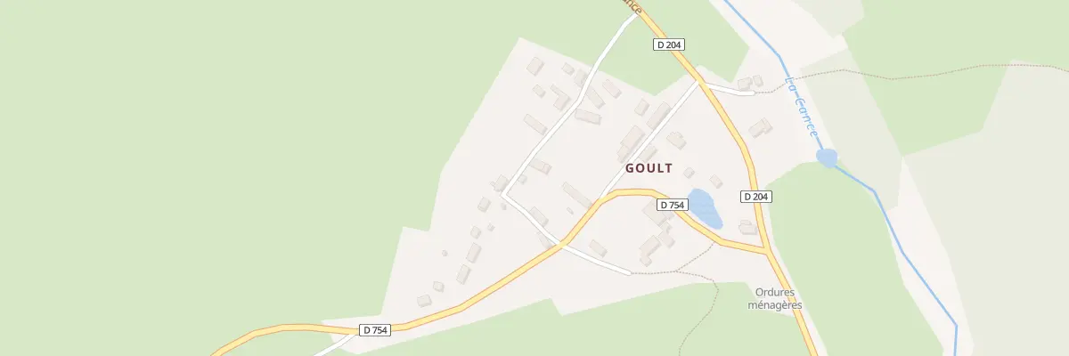Plan du 41 Goult à La Lande-de-Goult