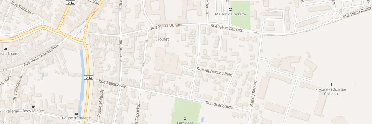 Plan du 7A Rue de la Templerie à La Flèche