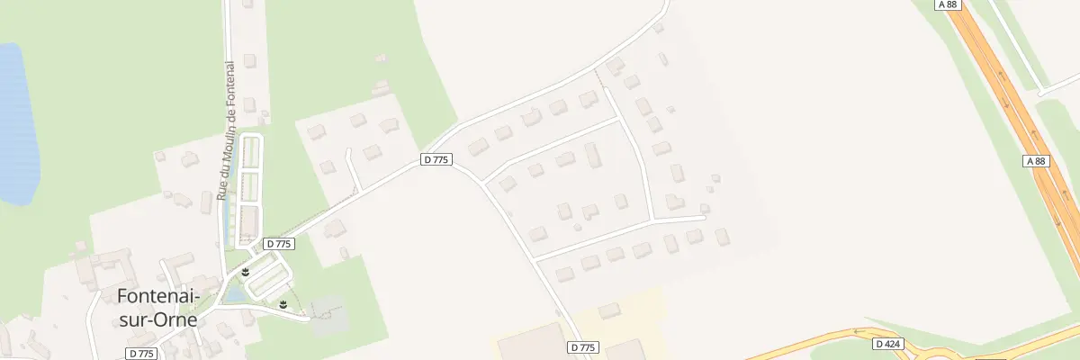 Plan du 4 Rue des Fresneaux à Écouché-les-Vallées