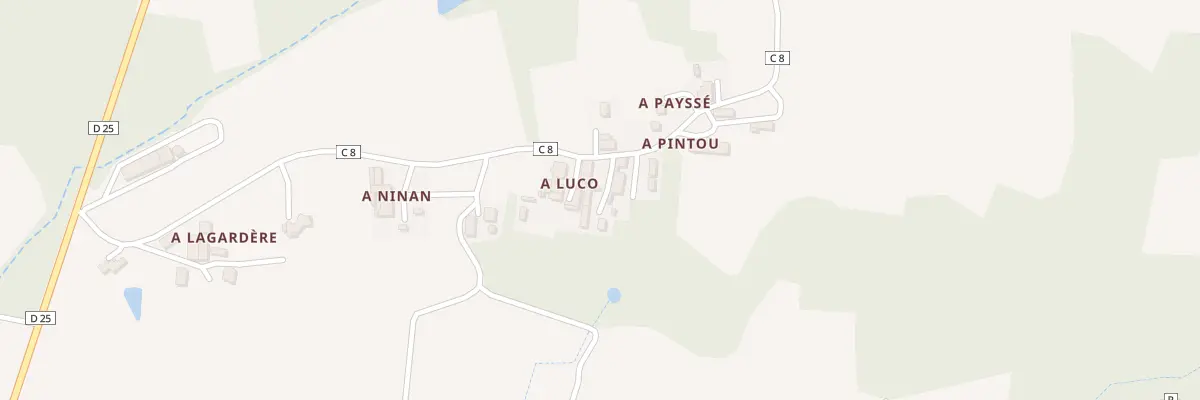 Plan du 5048 A Marcadet à Sarragachies