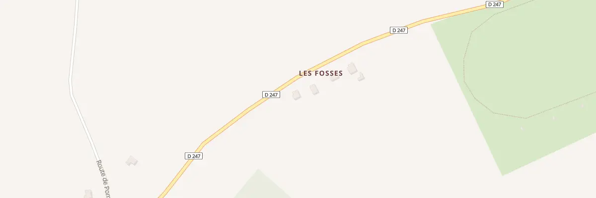 Plan du 1 Les Fosses à Occagnes