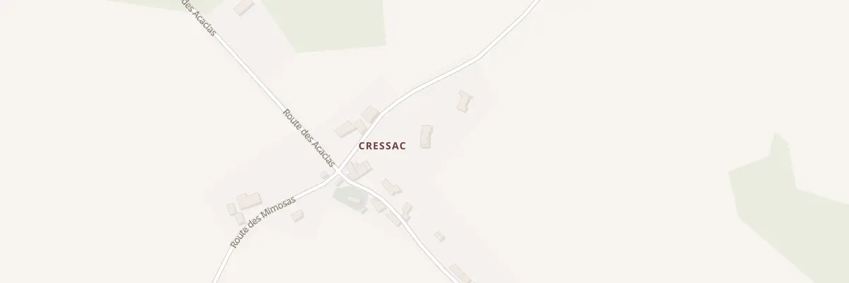 Plan du 5161 Cressac à La Genétouze
