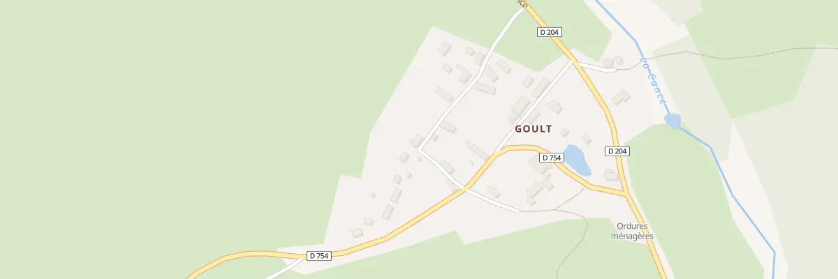 Plan du 113 Goult à La Lande-de-Goult