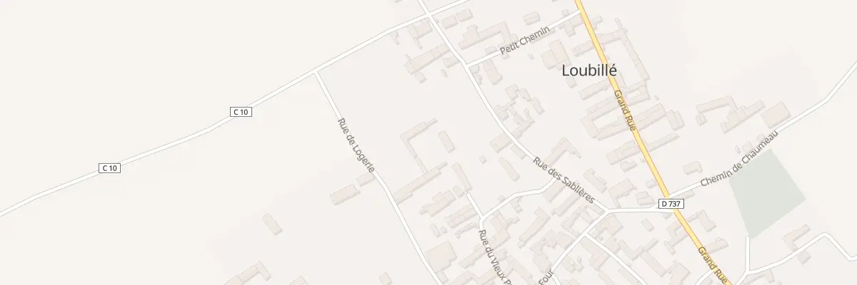 Plan du 6 Rue des Sablieres à Loubillé