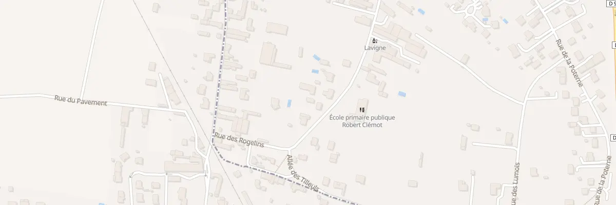 Plan du 36 Rue des Rogelins à Varrains