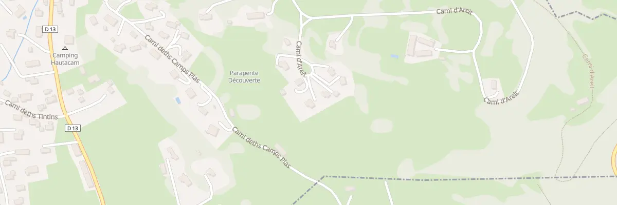 Plan du 36 Cami d’Areit à Préchac
