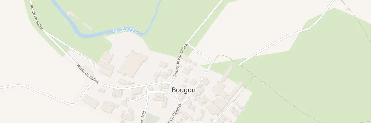 Plan du 4 Rte de Pamproux à Bougon