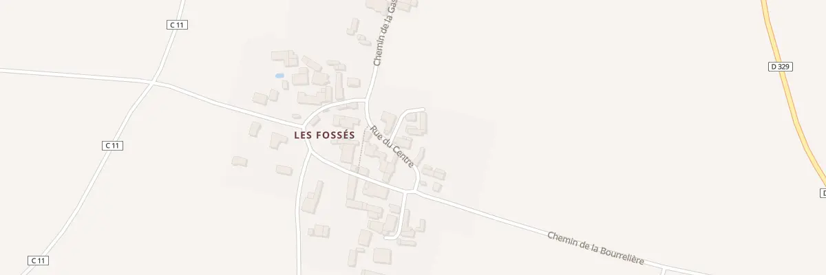 Plan du 2 Imp des Jardins à Pamproux