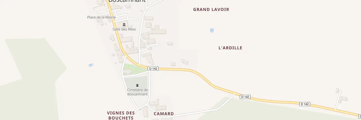 Plan du 5235 Rte de Saint-aigulin à Boscamnant
