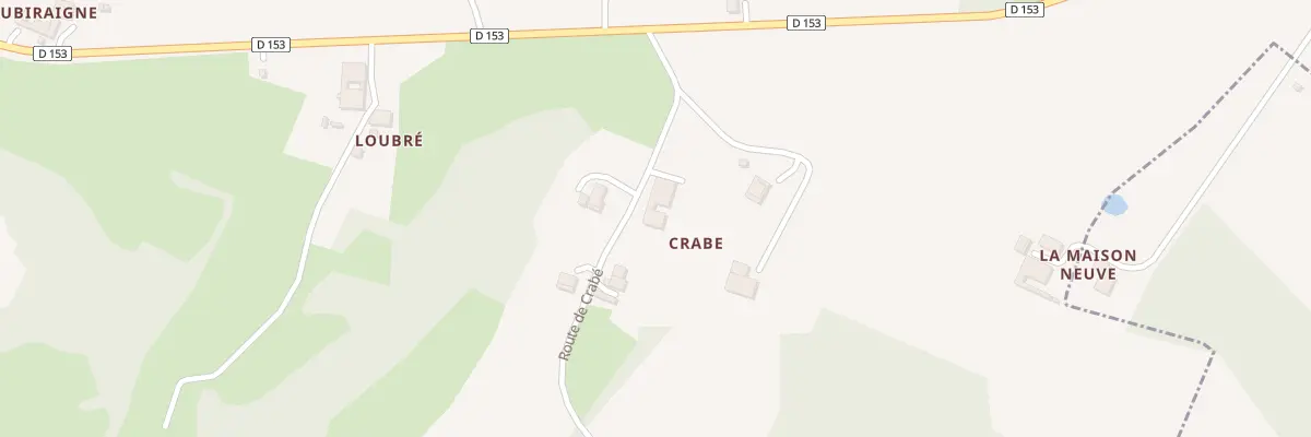 Plan du 5141 Crabe à Panjas