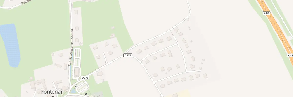 Plan du 3 Rue des Fresneaux à Écouché-les-Vallées