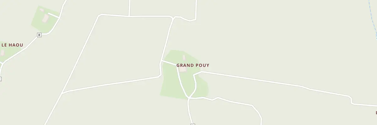 Plan du 52A Le Pouy à Allons