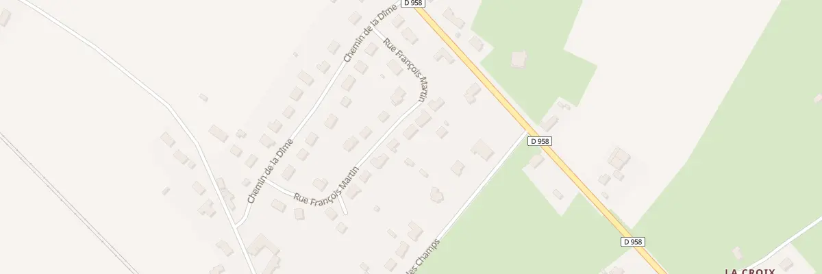 Plan du 19 Rue Francois Martin à Occagnes