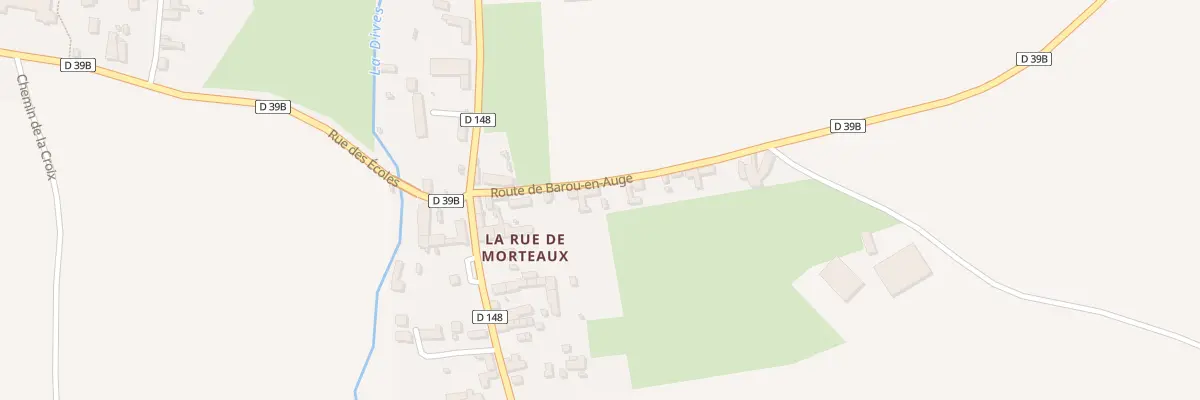 Plan du 5304 Chemin du Barou à Morteaux-Coulibœuf