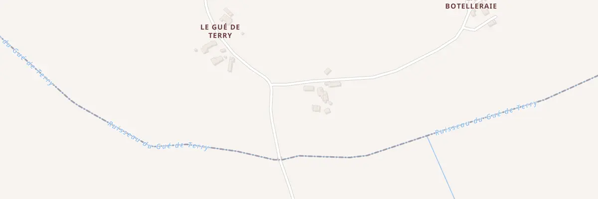 Plan du 5225 Le Gue de Terry à Saint-Philbert-du-Peuple