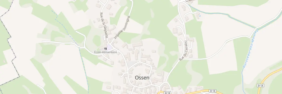 Plan du 8 Imp du Berie à Ossen