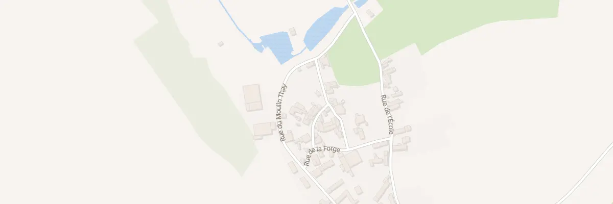 Plan du 6 Rue du Vieux Four à Thénezay
