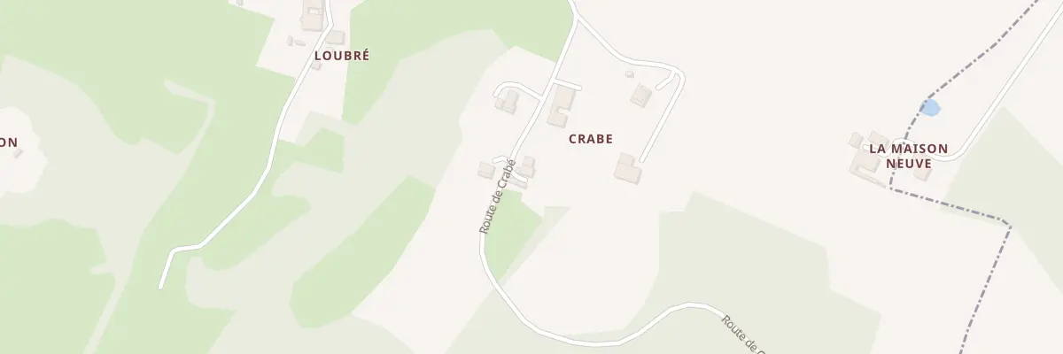 Plan du 217 Rte de Crabé à Panjas