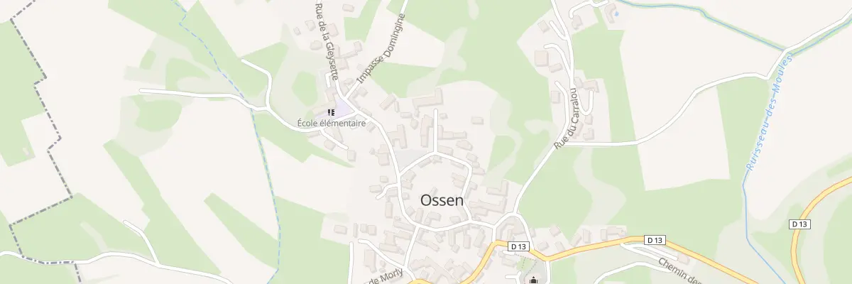 Plan du 11 Pl du Pla de Casaou à Ossen